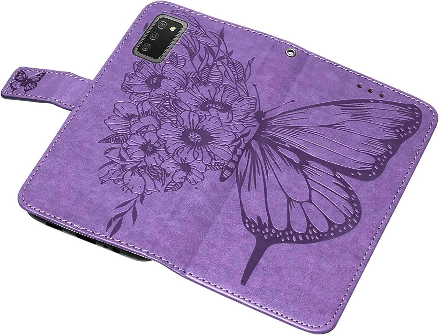 Coque Cuir Pour Samsung Galaxy A02s Etui A Rabat Motif Dessi... - 6