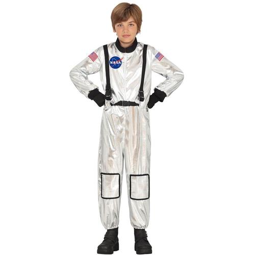Déguisement Combi Nasa Astronaute Argent Enfant