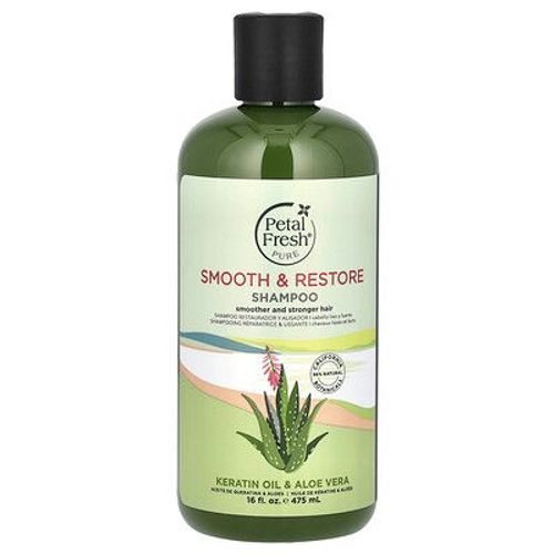 Petal Fresh Shampooing Pur, Lissant Et Réparateur, Huile À La Kératine Et À L'aloe Vera, 475 Ml 