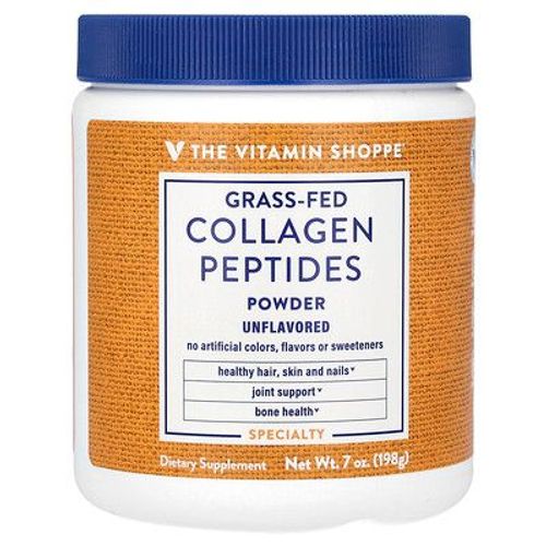 The Vitamin Shoppe Poudre De Peptides De Collagène D'animaux Nourris À L'herbe, Non Aromatisé, 198 G