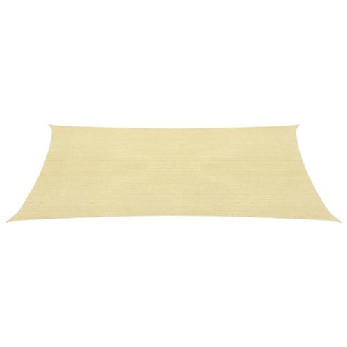 Parasol En Pehd Rectangulaire 2 X 4 M Beige Helloshop26 02_0008587