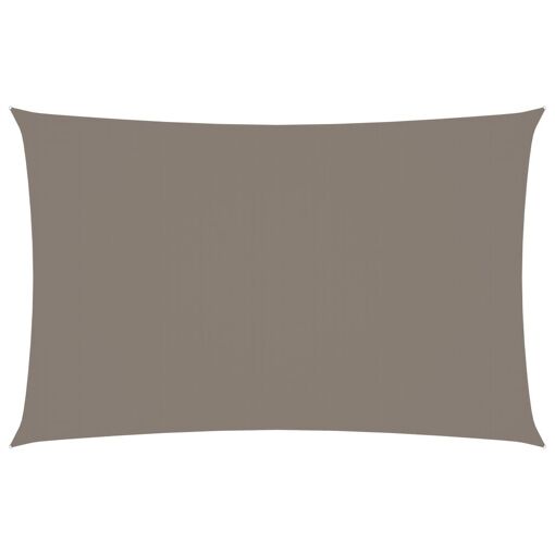 Voile Toile D'ombrage Parasol Tissu Oxford Rectangulaire 2,5 X 5 M ...