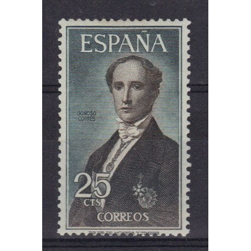 Espagne 1965 : Célébrités : Juan Donoso Cortes (1809-1853) -Timbre Neuf *