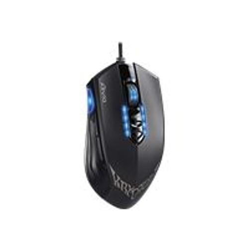 Gigabyte KRYPTON Aivia - Souris - laser - filaire - USB - noir