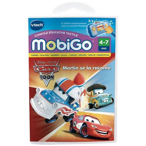 Vtech - Jeu Mobigo Cars : Martin Se La Raconte - Dès 4 Ans