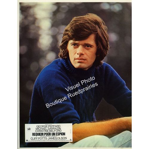 Requiem Pour Un Espion -The Groundstar Conspiracy: Jeu De 12 Photos D'exploitation Cinématographique -Format 22,5x28 Cm- De Lamont Johnson Avec George Peppard, Michael Sarrazin, Christine Belford 1972