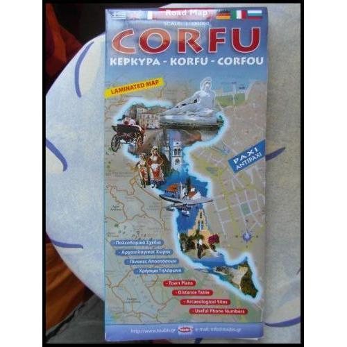 Corfou (301). - 1/100 000