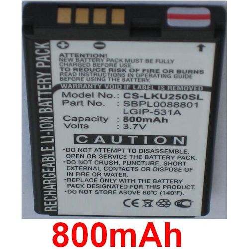 Batterie Lithium  Pour Lg Ku250