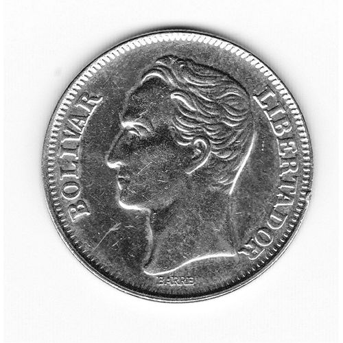Piece De 2 Bolivar, Venezuela 1989