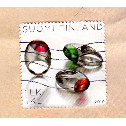 Timbre Suomi Finland Finlande Paques Kirsti Doukas 2010 Oblitéré