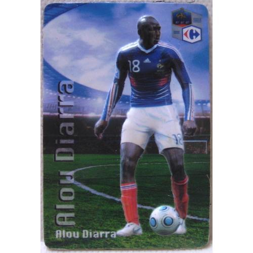 Magnet - Alou Diarra - Équipe De France De Football  2010 - Carrefour -