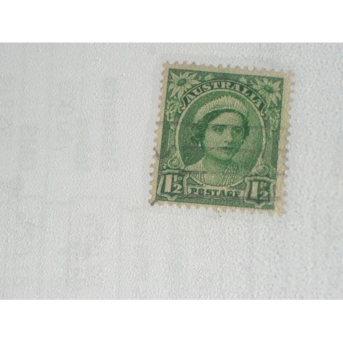 Autralie , Timbre De 1 - 1/2 , Autralia Postage