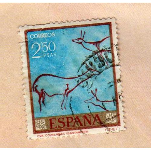 Timbre España Espagne Covalanas (Santander)