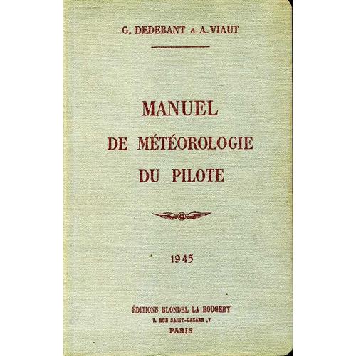 Manuel De Meteorologie Du Pilote