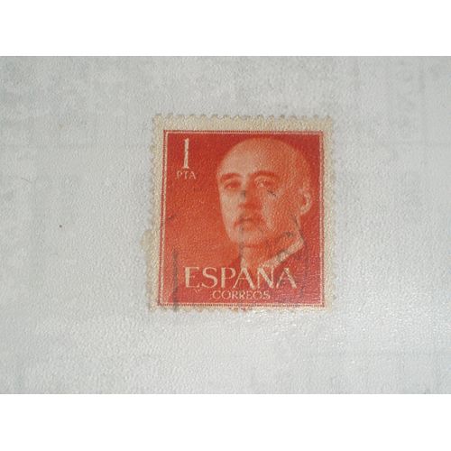 Espagne , Timbre De 1 Pes , Espana Correos