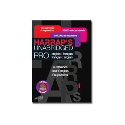 Harrap's Unabridged Pro Francais/Anglais-Anglais/Francais - Version Boîte - Win)