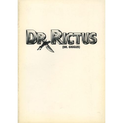 Dr. Rictus (Dr. Giggles) Dossier De Presse,  De Manny Coto Avec Larry Drake, Holly Marie Combs