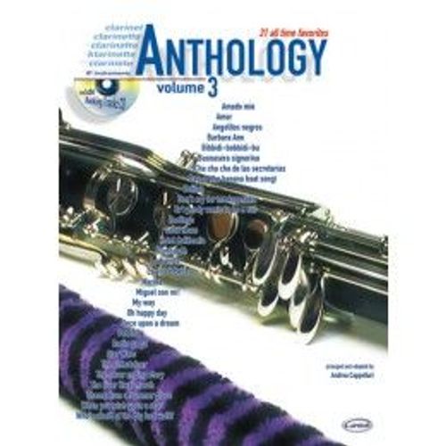 Cappellari Anthology Clarinet Volume 3 + Cd
