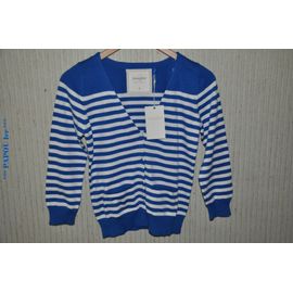 Gilet Rayé Bleu / Blanc - Jennyfer - T. M - Neuve