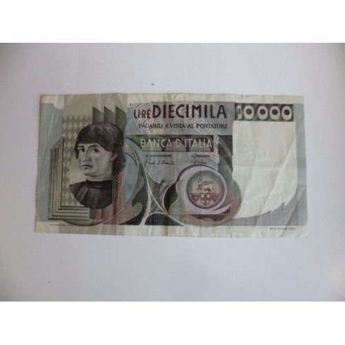 Italie 10 000 Lires 6-09-80  P106b