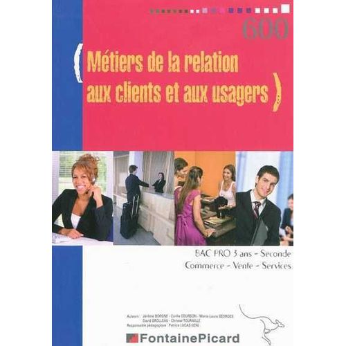 Métiers De La Relation Aux Clients Et Aux Usagers