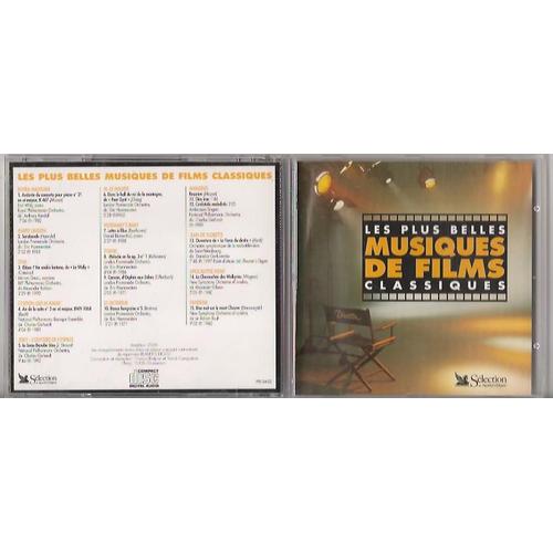 Cd 15 Titres De B O F Elvira Madigan Barry Lindon Diva L'espion Qui M'aimait 2001 L'odyssée De L'espace M Le Maudit Rosemary's Baby Titanic Le Dictateur Amadeus Jean De Florette Apocalypse Now Fantasi