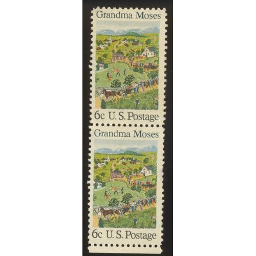 Timbre U S A, Grandma Moses, U S Postage 6 Cents, Non Oblitéré
