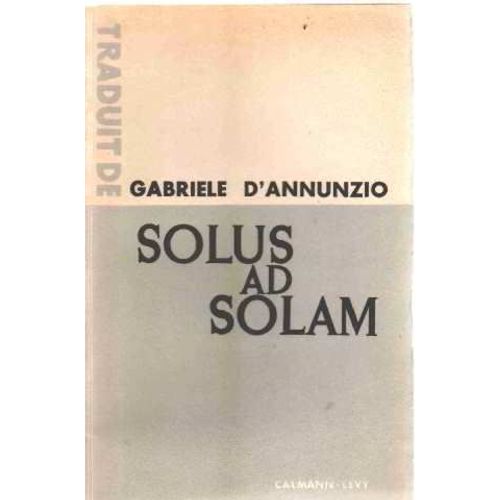 Solus Ad Solam