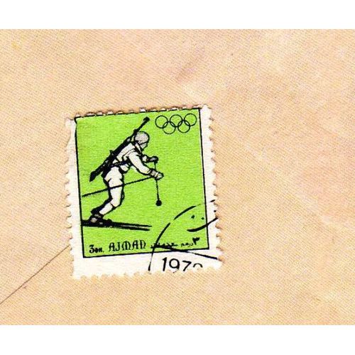 Timbre Ajman Emirats Arabes Unis Jeux Olympiques