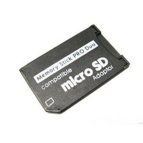 Adaptateur Micro SD vers Memory Stick Pro Duo