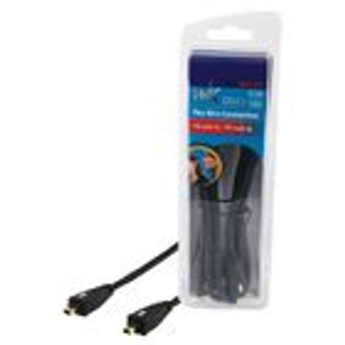 HQ - Câble IEEE 1394 - FireWire 4 broches (M) pour FireWire 4 broches (M) - 1.8 m - noir