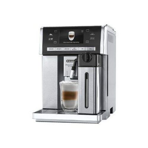 De'Longhi PrimaDonna Exclusive ESAM 6900.M - Machine à café automatique avec buse vapeur Cappuccino - 15 bar - inox/argent