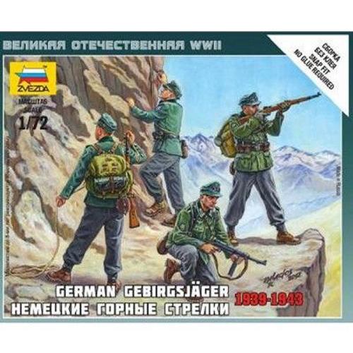 Figurines 2ème Guerre Mondiale : Chasseurs Alpins Allemands