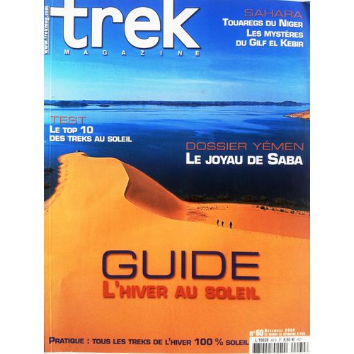 Trek Magazine N° 60 : Guide L'hiver Au Soleil