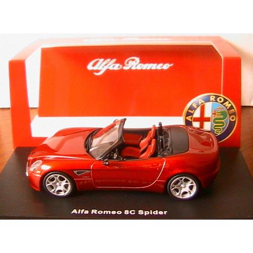 Alfa Romeo 8c Spider 2008 Rouge M4 7105 1/43 Storia Edition Limitee Italia-M4