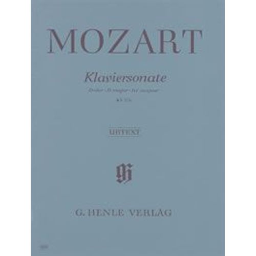 Mozart Piano Sonata D Major Kv 576