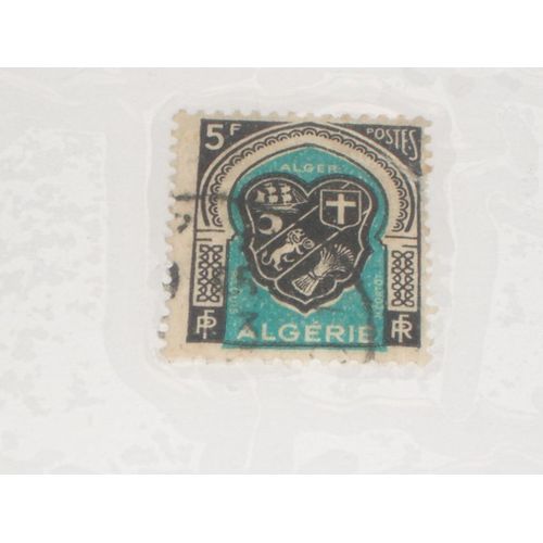 Timbre Oblitéré De 5 Francs, Alger.