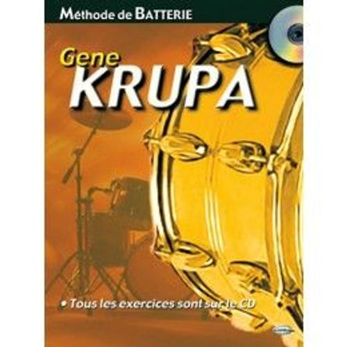 Krupa Methode De Batterie + Cd