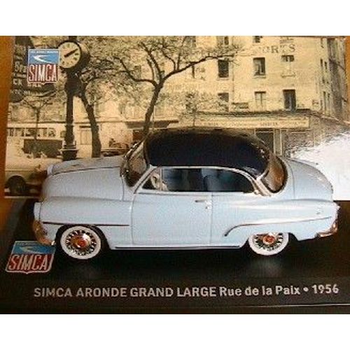 Simca Aronde Grand Large Rue De La Paix Ixo Altaya 1/43-Ixo