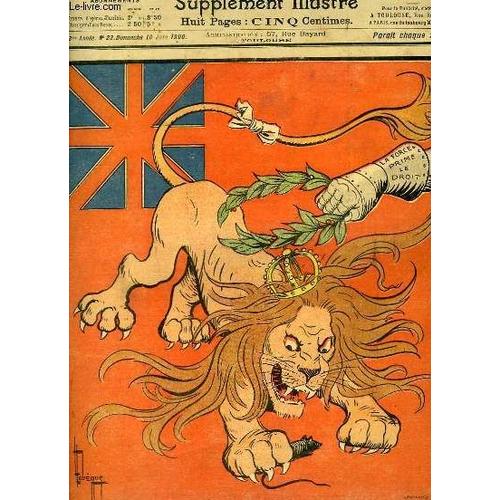 La Dépêche, Supplément Illustré N°23 - 3ème Année : Honneur À L'angleterre, Par Lebegue - Discours D'inauguration De La Nouvelle Comédie Française, De Gog.