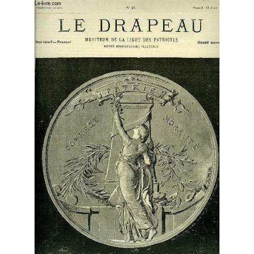 Le Drapeau N°24, 4ème Année : Union Des Sociétés De Gymnastique De France - Aux Quinconces, La 11e Fête Fédérale, Dessin De Gilbert Martin