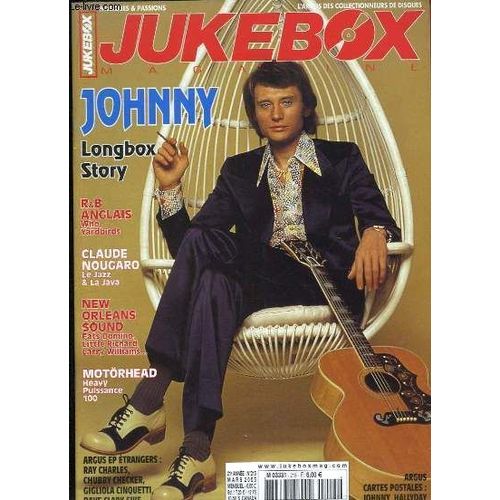 Jukebox Magazine N°215 - 21ème Année : Johnny Longbox Story - Claude Nougaro, Le Jazz & La Java - New Orleans Sound : Fats Domino, Littel Richard, Larry Williams - Motörhead - Poster De ...