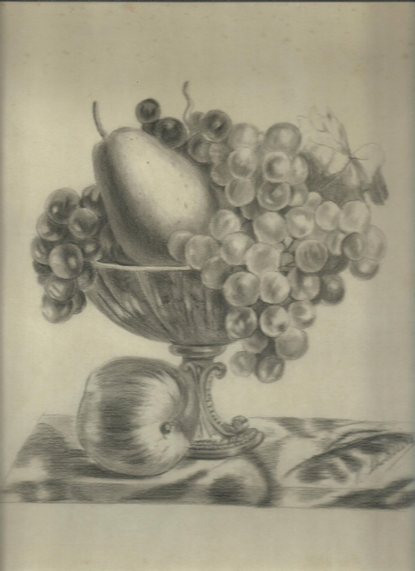 Dessin Original Nature Morte Signe Lhotellier Rakuten