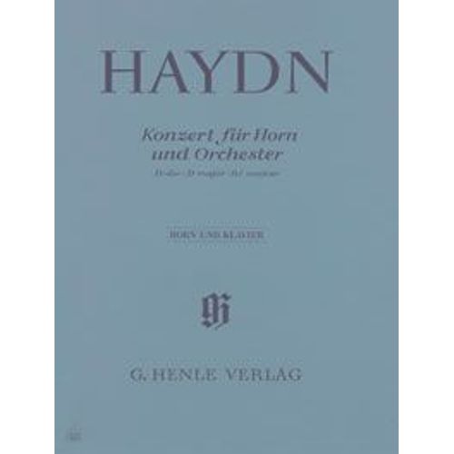 Haydn Concerto For Horn And Orchestra D Major Hob. Viid:3
