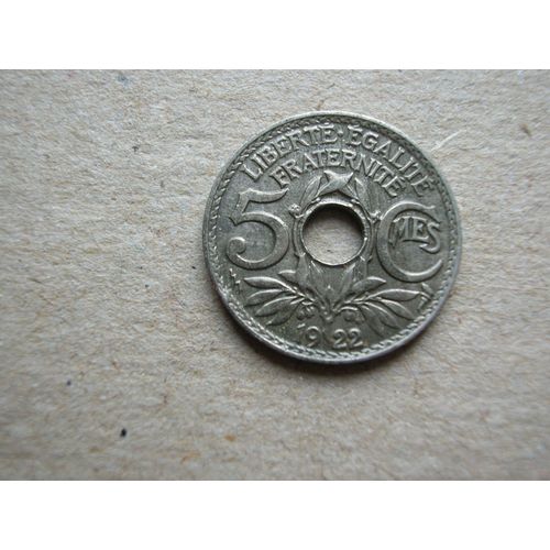 5cent Lindauer 1922 Poissy