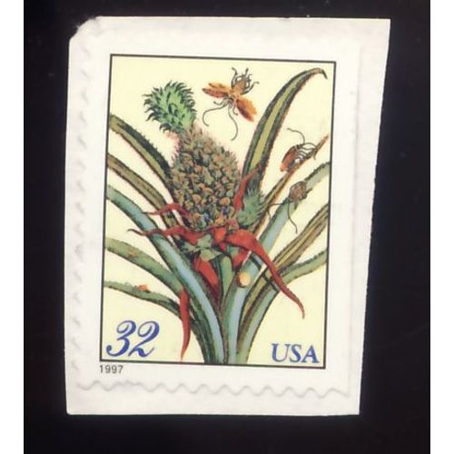 Timbre U S A, Ananas, U S A 32 Non Oblitéré