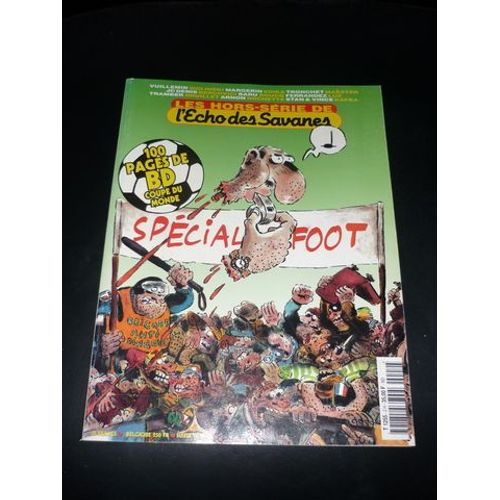 L'echo Des Savanes  Hors Serie N° 2 H Special Foot