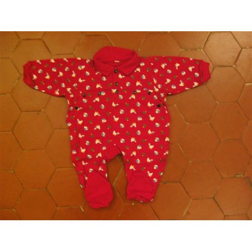 Pyjama Jersey Coton Imprimé Oies Vertbaudet