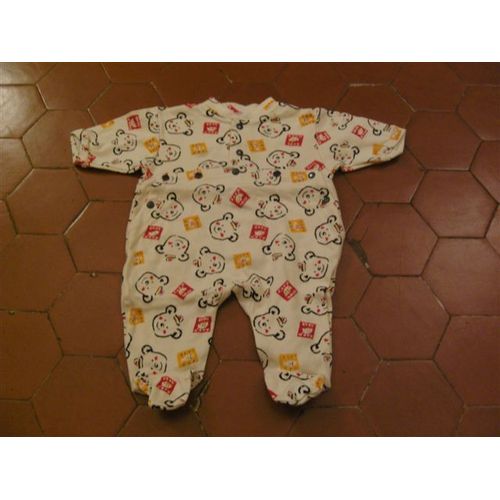 Pyjama Jersey Coton Imprimé Oursons La Redoute