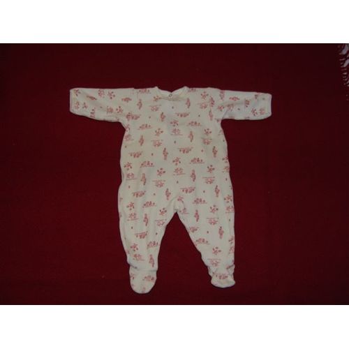 Pyjama Éponge Imprimé Petit Bateau